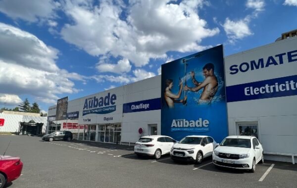 Devanture du magasin Aubade